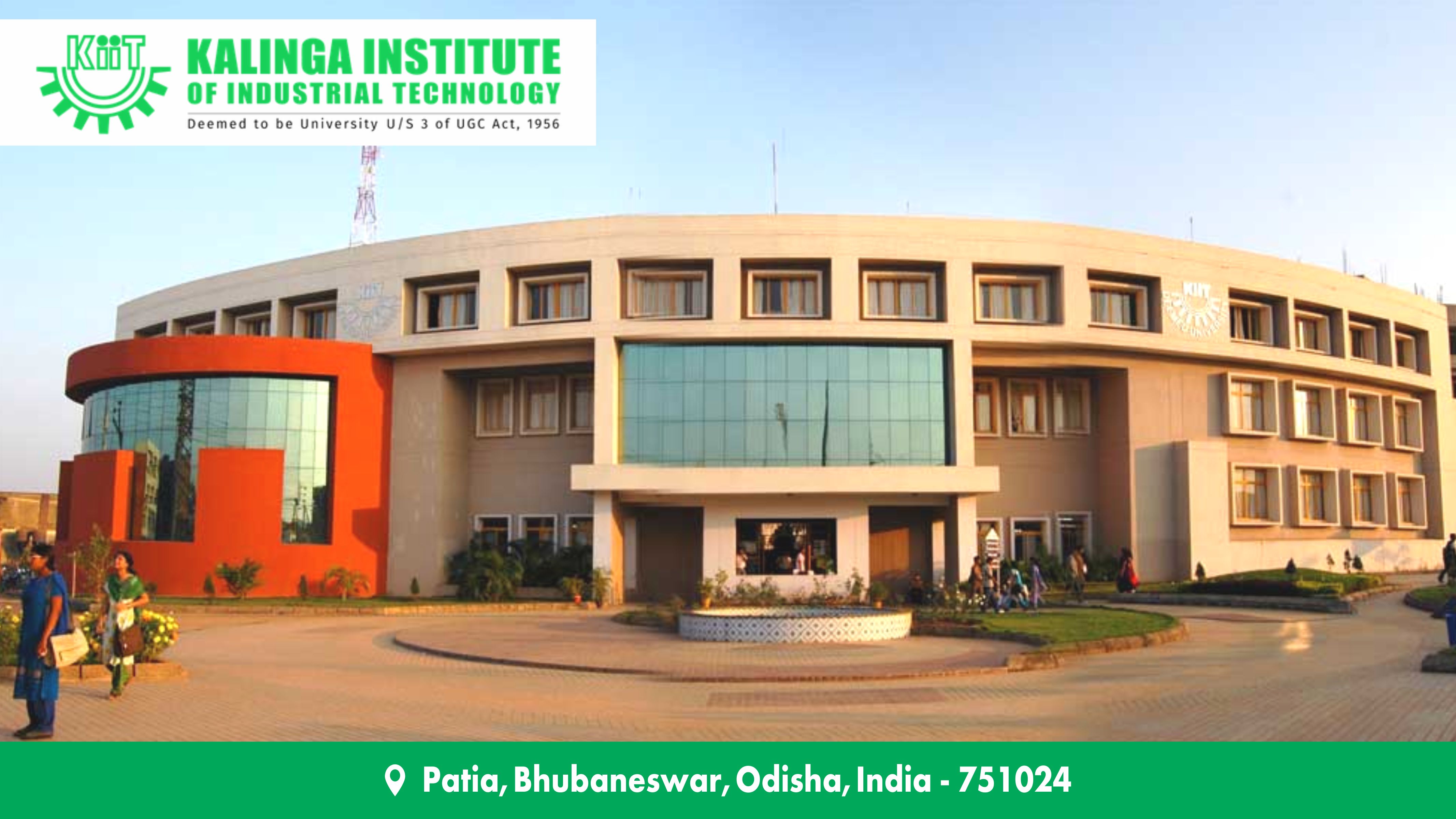 out side view of Kalinga Institute of Industrial Technology (KIIT)